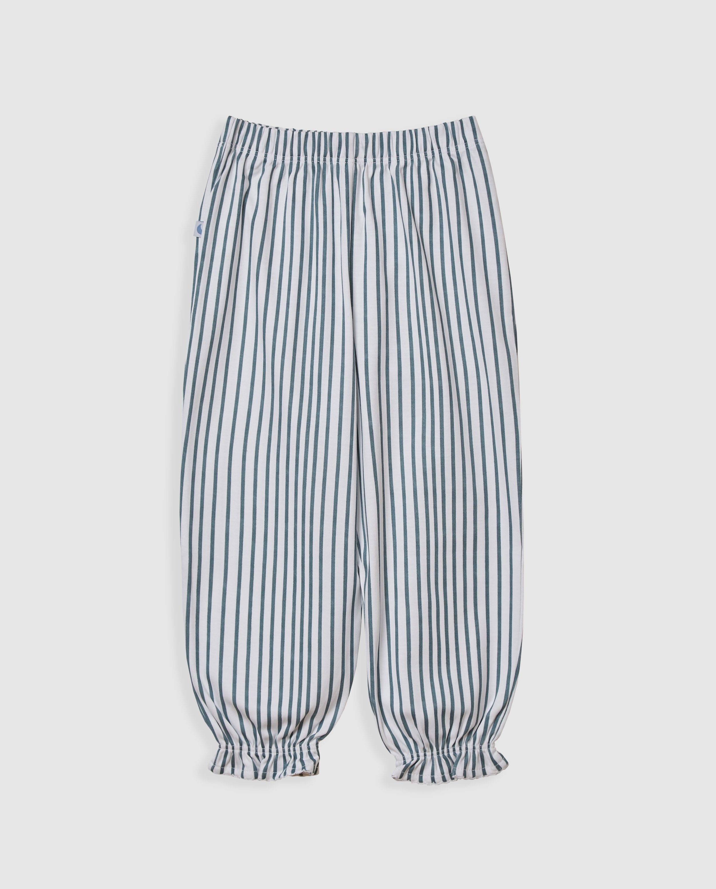 Pyjama à volants et rayures pour enfants