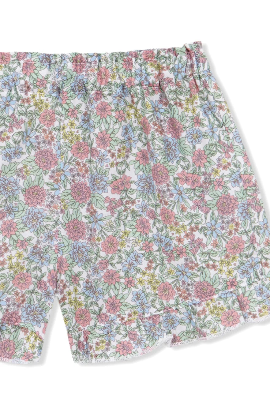 Couleurs des fleurs courtes