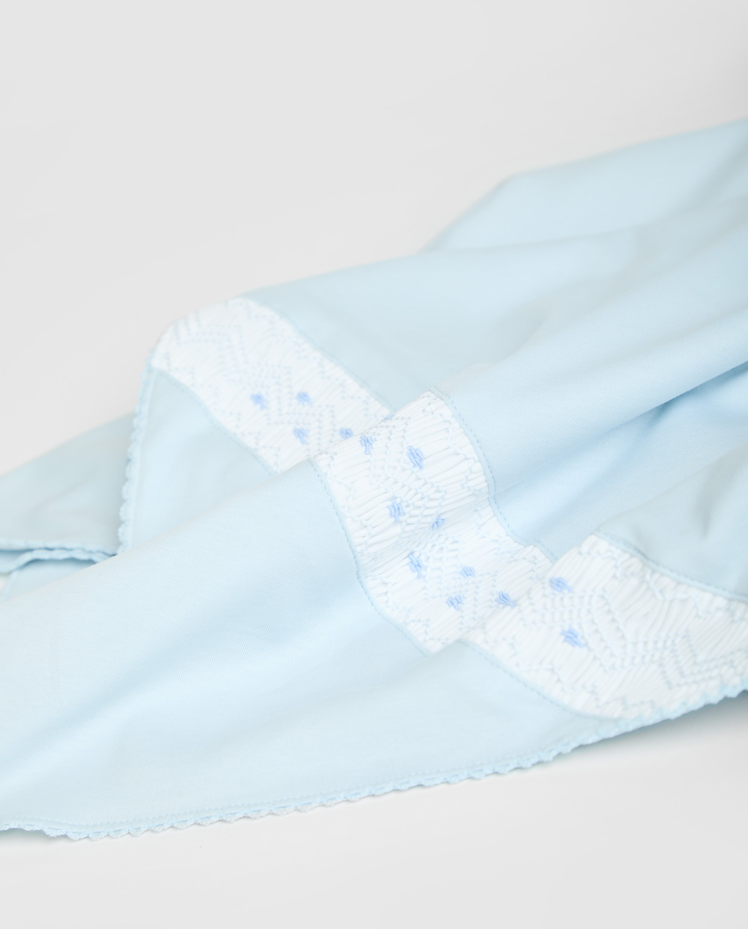 Swaddle Bebé Smock Azul