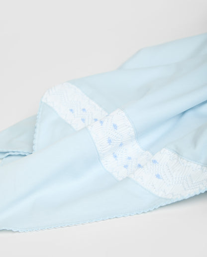 Swaddle Bebé Smock Azul