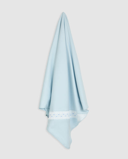 Swaddle Bebé Smock Azul