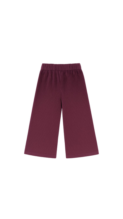 Pantalon Pana Burdeos Vivo Rosa