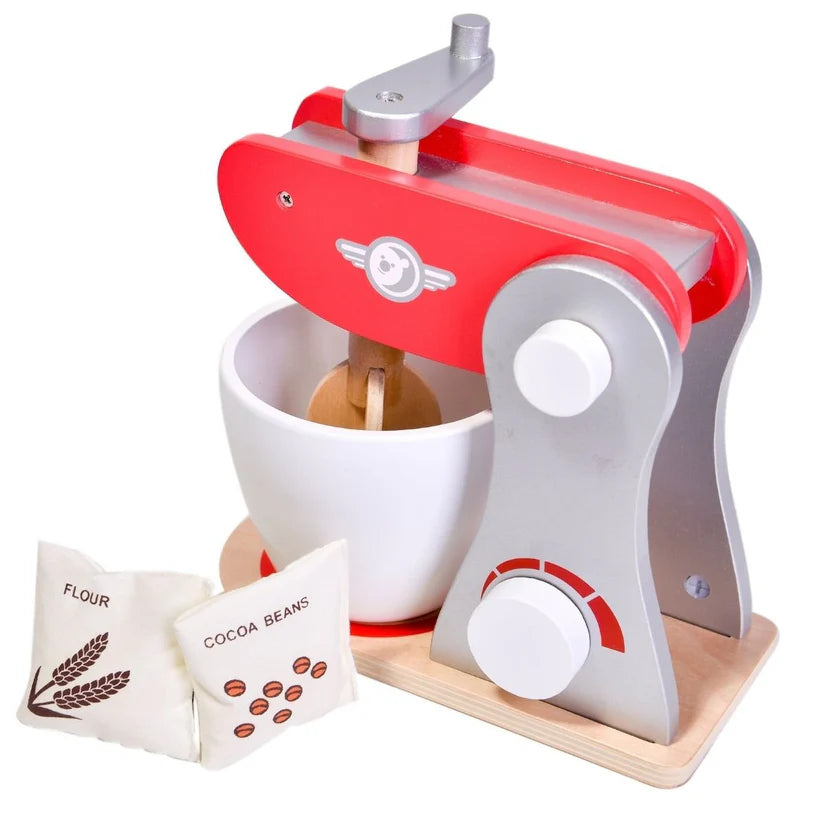 Mixeur rétro en bois