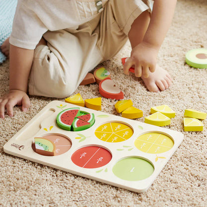 Fractions de fruits 