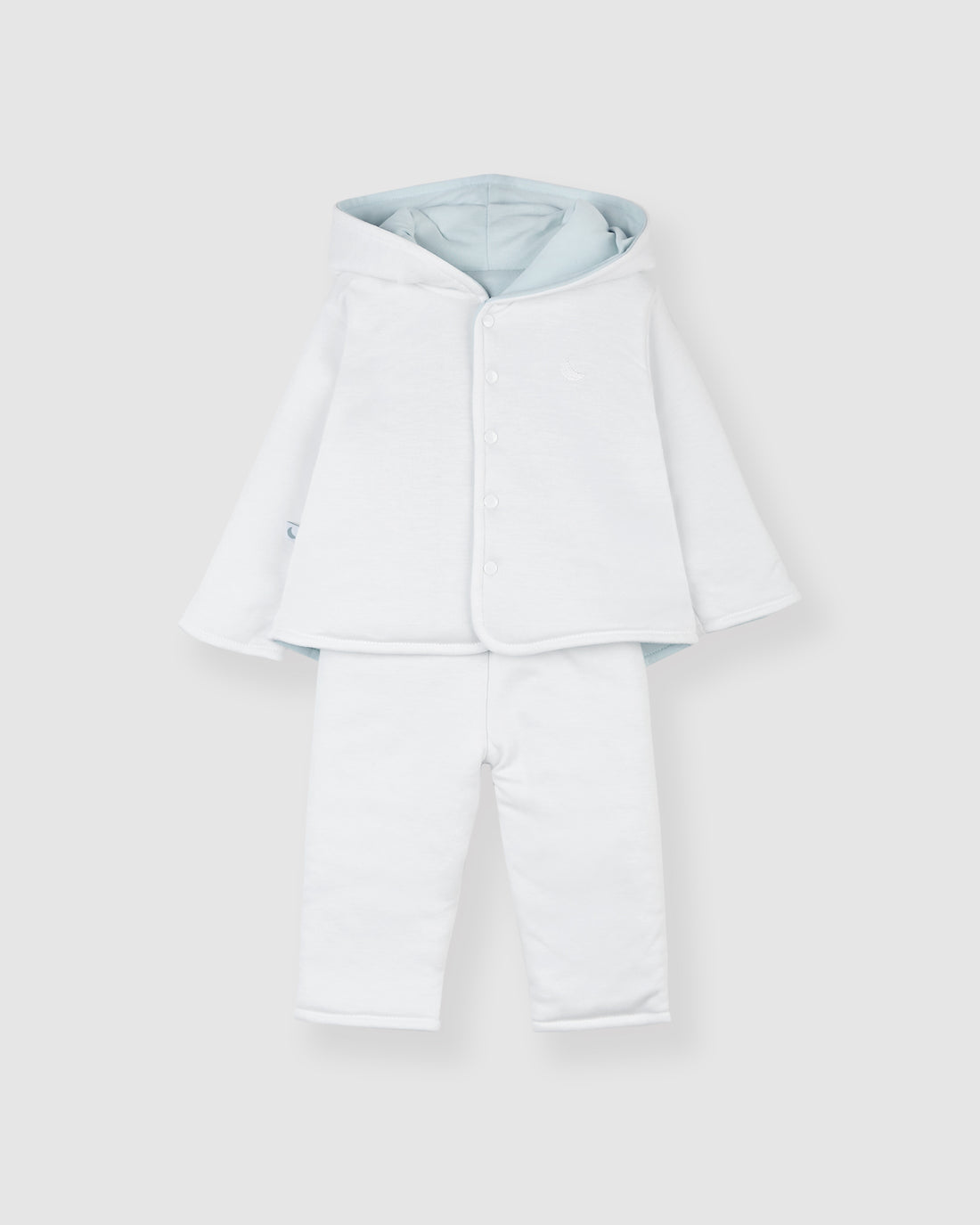 Buzo San Francisco Reversible Azul/Blanco