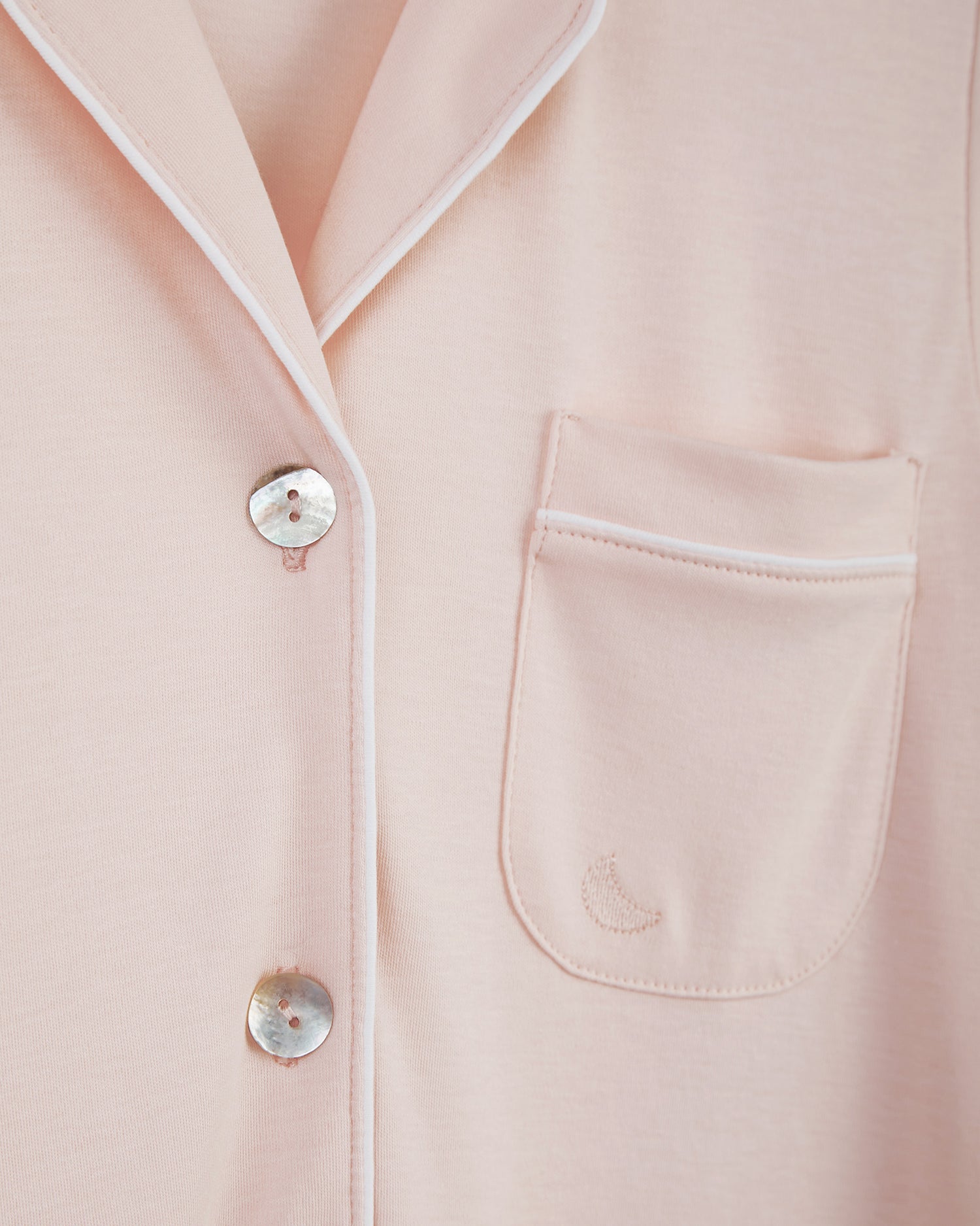 Chemise de nuit rose pour femme
