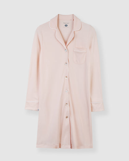 Chemise de nuit rose pour femme