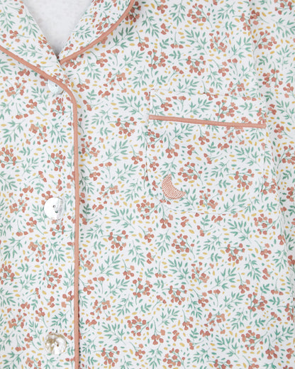 Kids Floral Shirtdress Nightgown