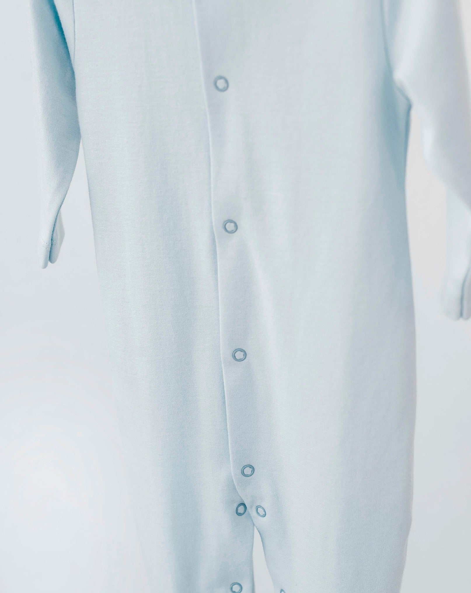 Blue Crochet Baby Pajamas