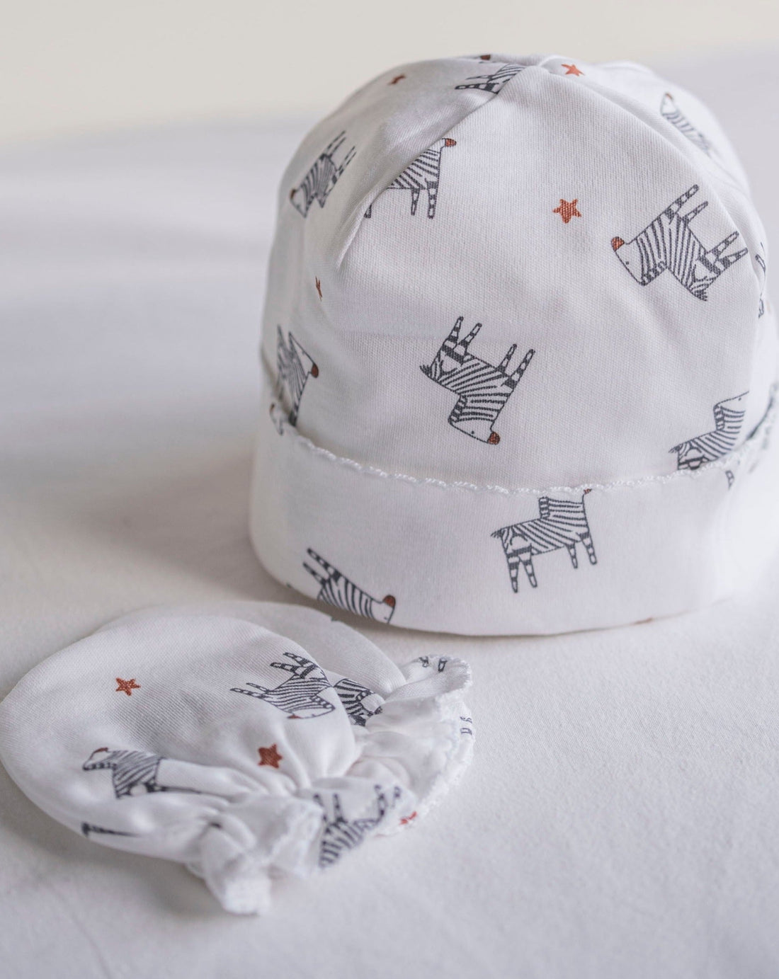 Hat and Mittens Pack - Zebras &quot;Something by Jaime&quot;