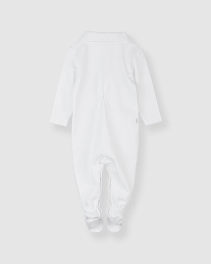White Baby Pajamas 
