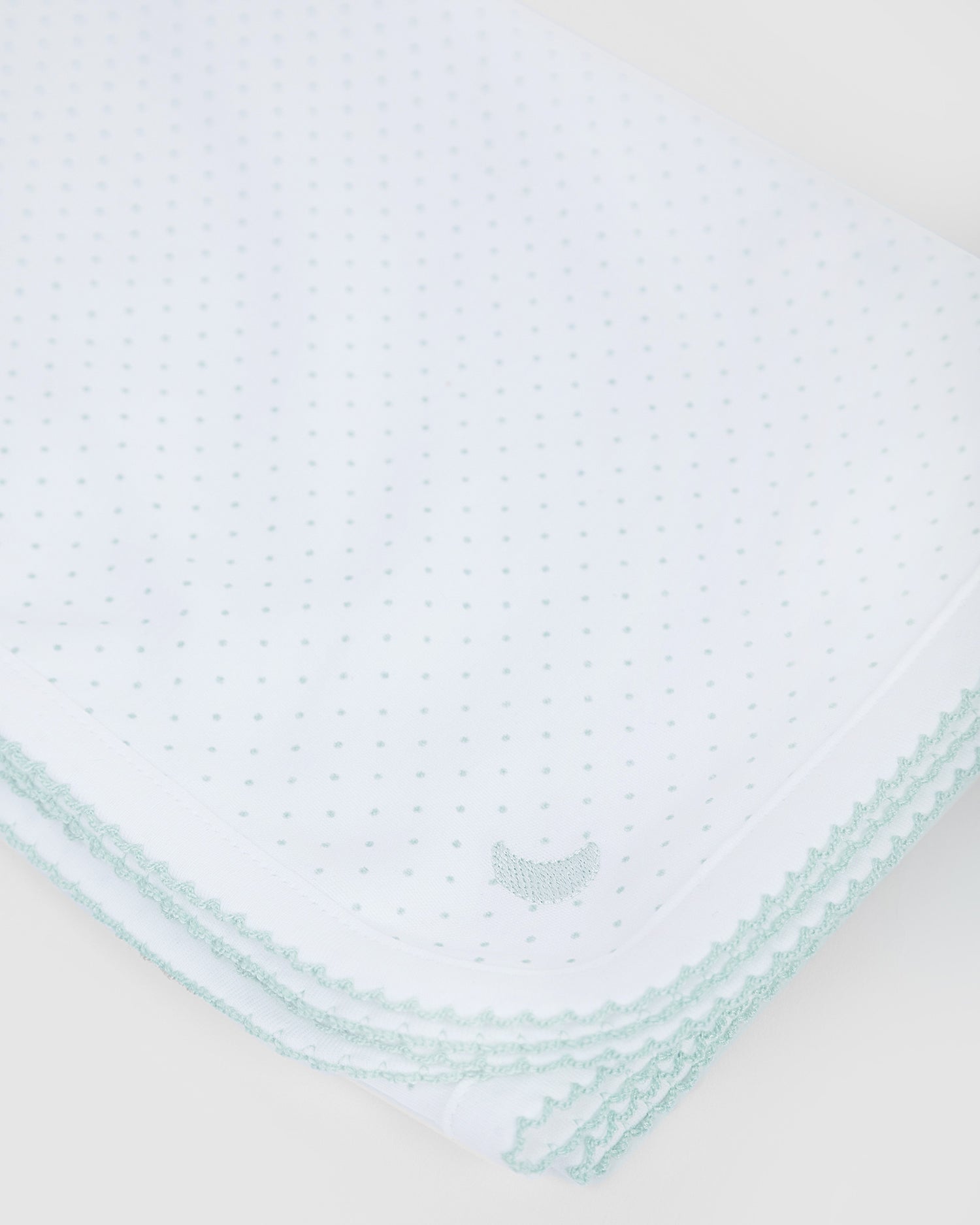 Blue Dots Baby Swaddle