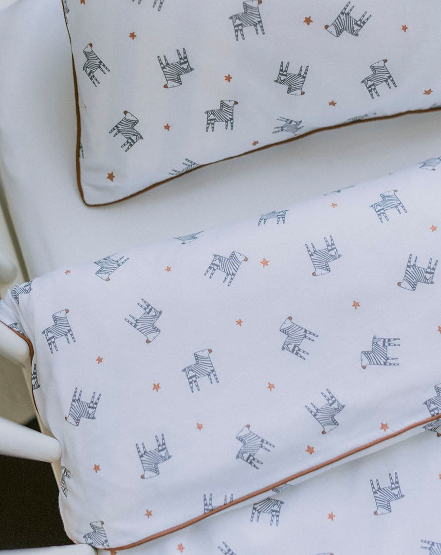 Zebra Sheet Set &quot;Something by Jaime&quot; 
